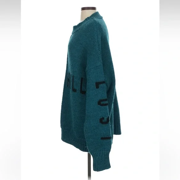 Yeezy rare lost hills season 5 Crew Neck Sweater size small teal